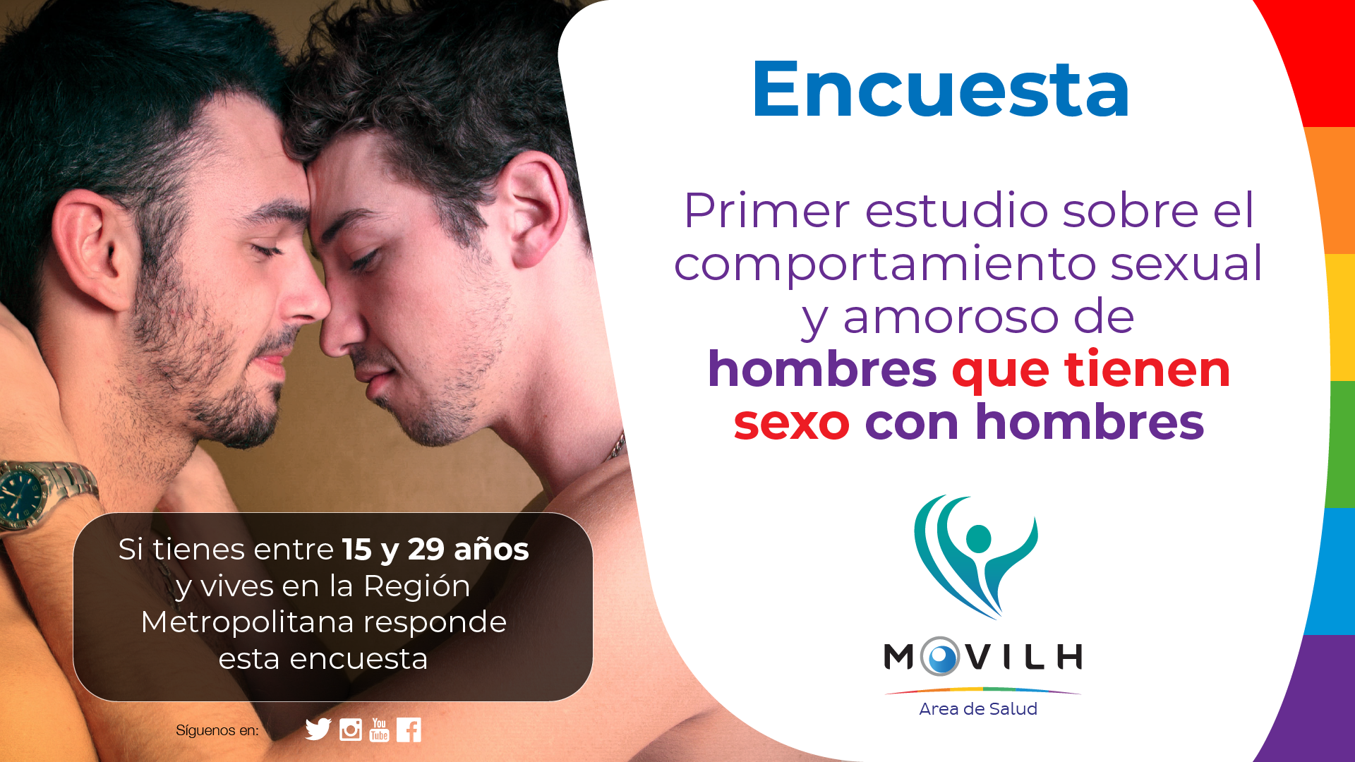 Aplican Primera Encuesta sobre el Comportamiento Sexual y Amoroso de Hombres  que Tienen Sexo con Hombres – Movilh Chile